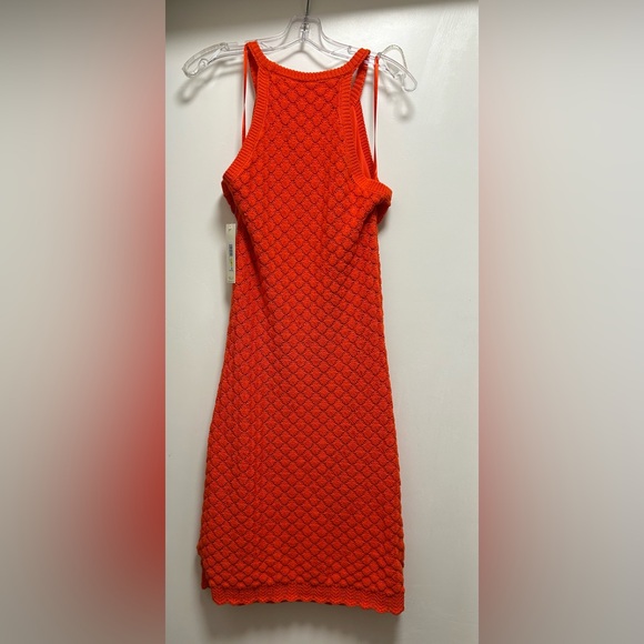 NWT- Eliza J. sleeveless crochet knit midi dress-Size medium - Picture 2 of 4